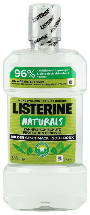LISTERINE Naturals Zahnfleischschutz (n) Fl 500 ml