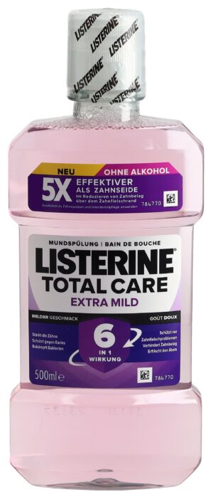 LISTERINE Total Care Extra mild          Fl 500 ml