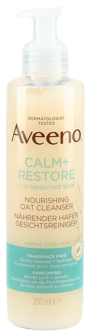 AVEENO Calm+Restore Gesichtsrein nähr HDisp 200 ml
