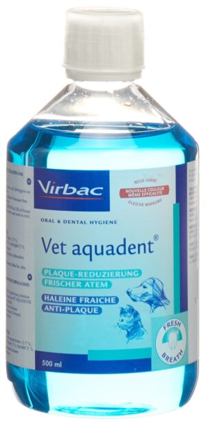 VET AQUADENT Lös für Hunde/Katzen        Fl 500 ml