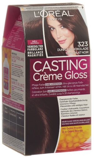 CASTING Creme Gloss 323 dunkle schokolade