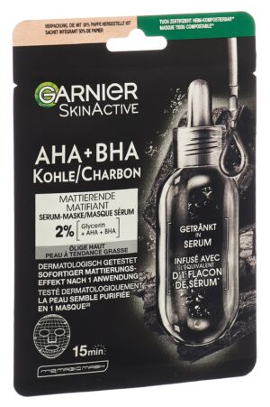 GARNIER Hydra Bomb Tuchmaske schwarze AlgeBtl 28 g