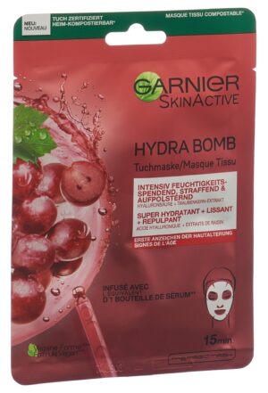 GARNIER Tuchmaske Hydra Bomb                  28 g
