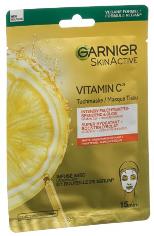 GARNIER Glow Tuchmaske Vita C feuchtigkeitBtl 28 g