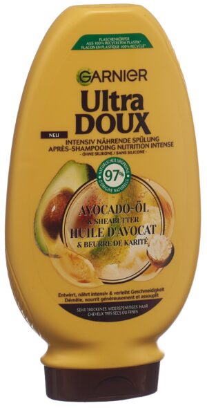 ULTRA DOUX Spülung Intensiv Avocadoöl&SheFl 250 ml