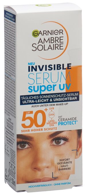AMBRE SOLAIRE Invisible Serum UV          Fl 30 ml