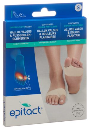 EPITACT Fusskissen Doppelschutz S < 24cm    1 Paar