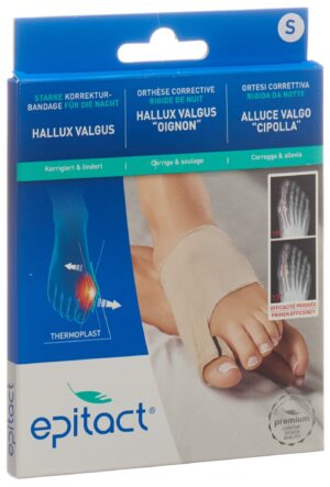 EPITACT starre KorrBand Hallux NACHT S 20-21.5cm