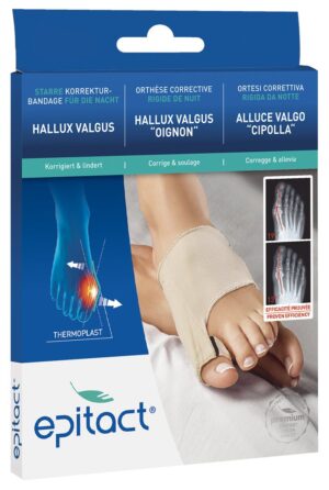 EPITACT starre KorrBand Hallux NACHT L 23-24.5cm