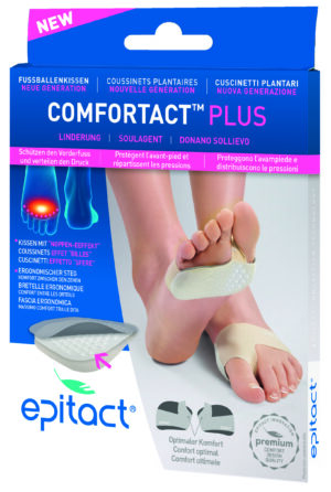 EPITACT Fussballenkis Comfort Plus S 36-38  1 Paar