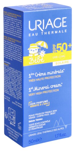 URIAGE Bebe 1. Mineral Creme LSF50+       Tb 50 ml