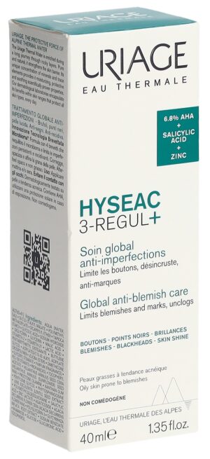 URIAGE Hyséac 3-Regul+ Global Pflege (neu)   40 ml