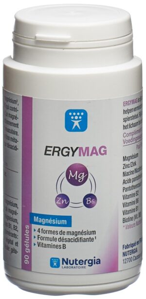 NUTERGIA Ergymag Gélules                 Ds 90 Stk