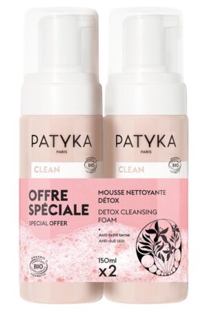 PATYKA Clean Duo Reinigungsschaum Detox      2 Stk