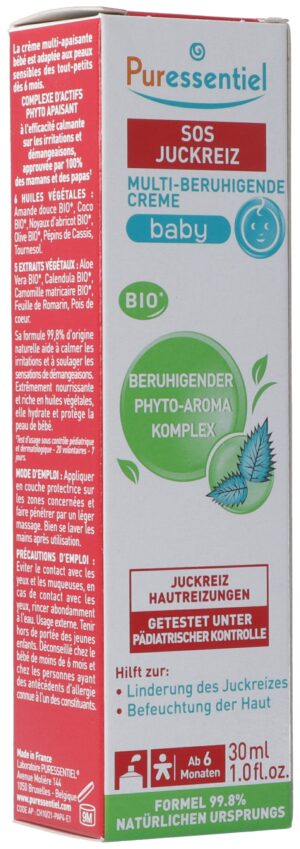 PURESSENTIEL Anti-Stich Creme beruhig BabyTb 30 ml