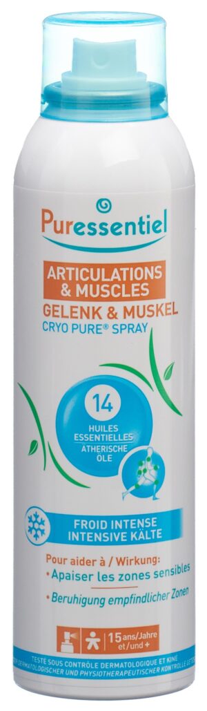 PURESSENTIEL Cryo Pure Spray Gelenke&MusSpr 150 ml