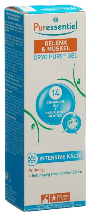 PURESSENTIEL Cryo Pure Gel Gelenke&Muskel Tb 80 ml