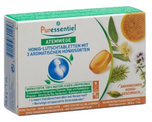 PURESSENTIEL Lutschtabl Atemwege 3 Honig    18 Stk