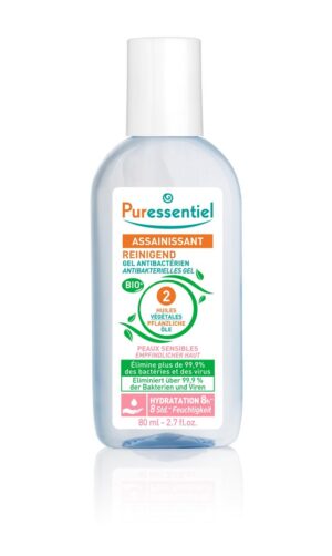 PURESSENTIEL Gel reinig antibakt empf HautFl 80 ml