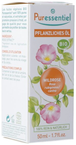 PURESSENTIEL Pflanzenöl Wildrose Bio      Fl 50 ml