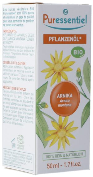 PURESSENTIEL Pflanzenöl Arnika Bio        Fl 50 ml