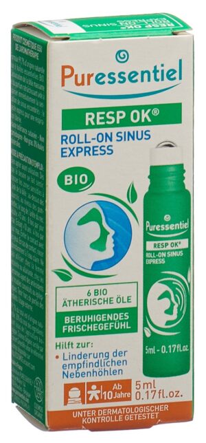 PURESSENTIEL Atemwege Sinus Roll-on Roll-on 5 ml
