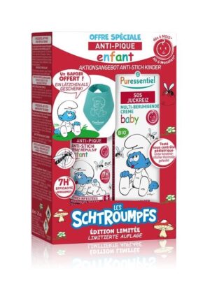 PURESSENTIEL Anti-Stich Schlumpf-Set Kind/Baby