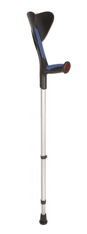 SUPAIR Krücke 140kg alu/blau Softgriff      1 Paar