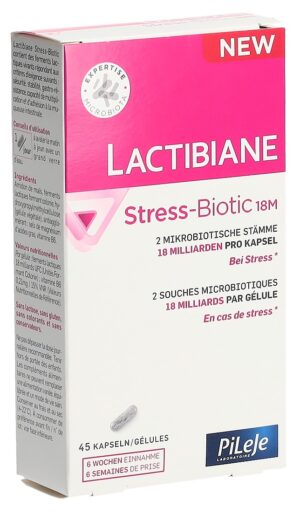 LACTIBIANE Stress-Biotic 18M Kaps           45 Stk