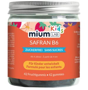 MIUMLAB Gummies Safran + B6              Ds 42 Stk