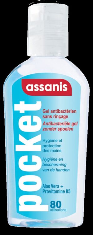 ASSANIS Gel antibakteriell 80 ml