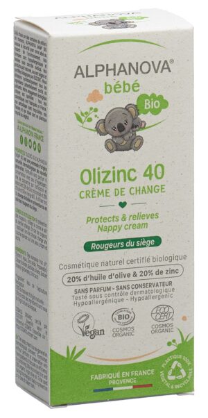 ALPHANOVA BB Olizinc 40 Wundschutzcreme BioTb 50 g