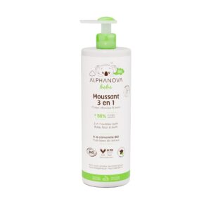ALPHANOVA BB Schaumbad 3en1 Bio          Fl 400 ml