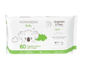 ALPHANOVA BB Pflegetücher Wasser o Parfum   60 Stk