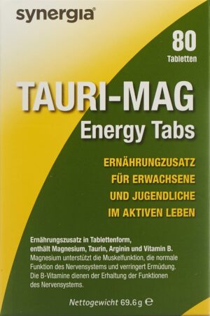 SYNERGIA Tauri Mag Energy Tabs              80 Stk