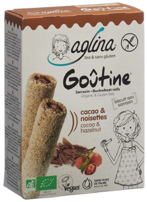 AGLINA Goûtine Kakao & Haselnuss Bio         125 g