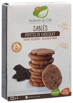 NATURE&CIE Schoko Kekse Stueck glutenfr 125 g