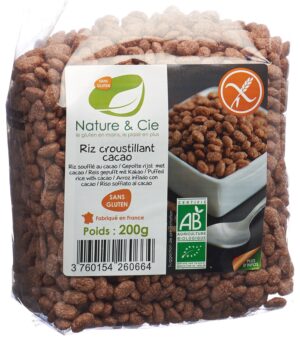 NATURE&CIE Reis Crispies Choco glutenfr 200 g