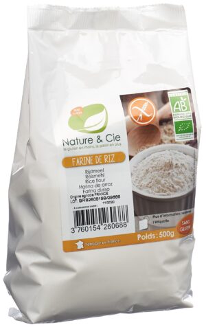NATURE&CIE Reismehl glutenfrei               500 g