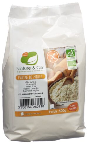 NATURE&CIE Hirsemehl glutenfrei              500 g