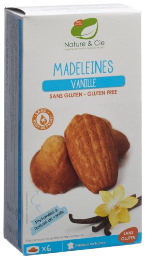 NATURE&CIE Madeleines Vanille glutenfrei    6 25 g