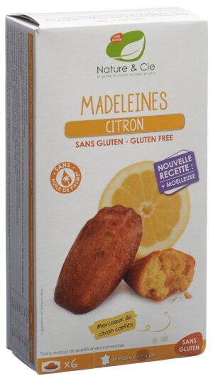 NATURE&CIE Madeleines Zitrone glutenfrei    6 25 g