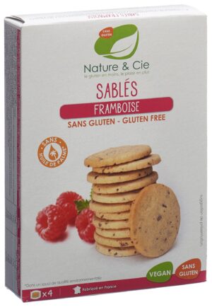 NATURE&CIE Butterkeks Himbeer glutenfr 120 g