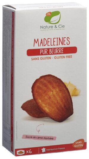 NATURE&CIE Madeleines Butter glutenfrei     6 25 g