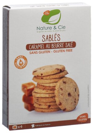 NATURE&CIE Karamell-Muerbeteigplaetzch o Glut 135 g