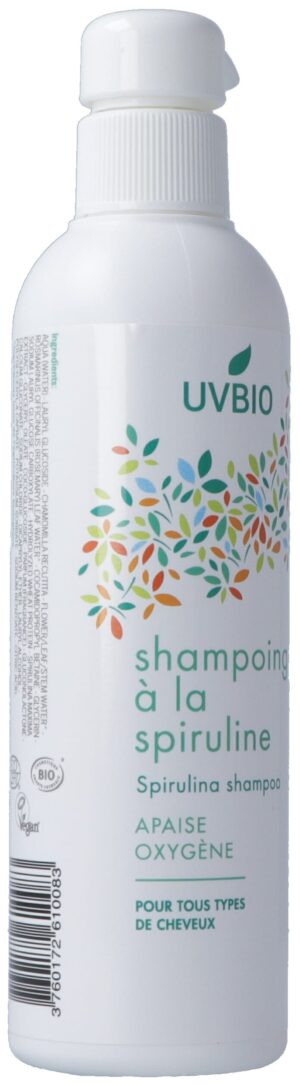 UVBIO Spirulina Shampoo Bio 250 ml