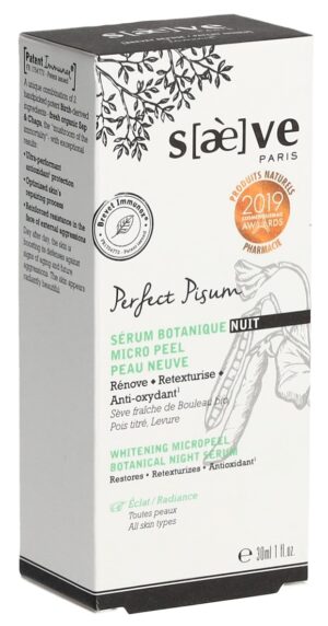 SAEVE Perfect Pisum Botan Ser Nacht Mic Peel 30 ml