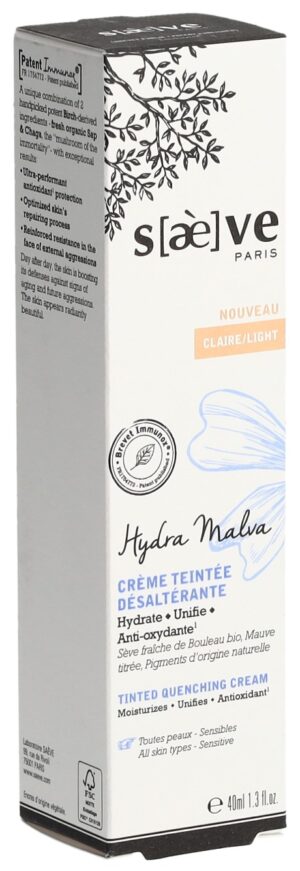 SAEVE Hydra Malva Get Feuchtigkeitscr hell 40 ml