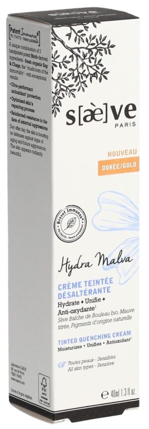 SAEVE Hydra Malva Get Feuchtigkeitscr Gold 40 ml