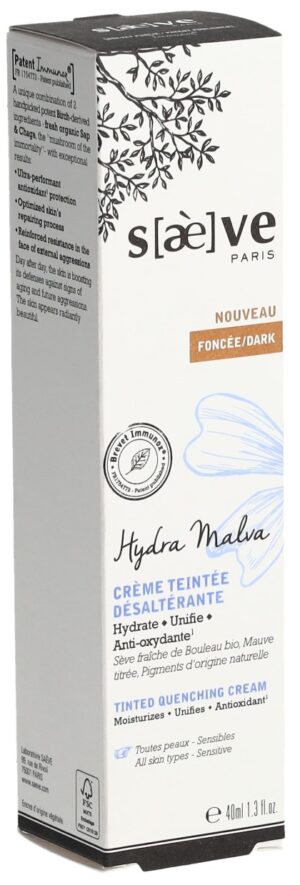 SAEVE Hydra Malva Get Feuchtigkeitscr dunk 40 ml